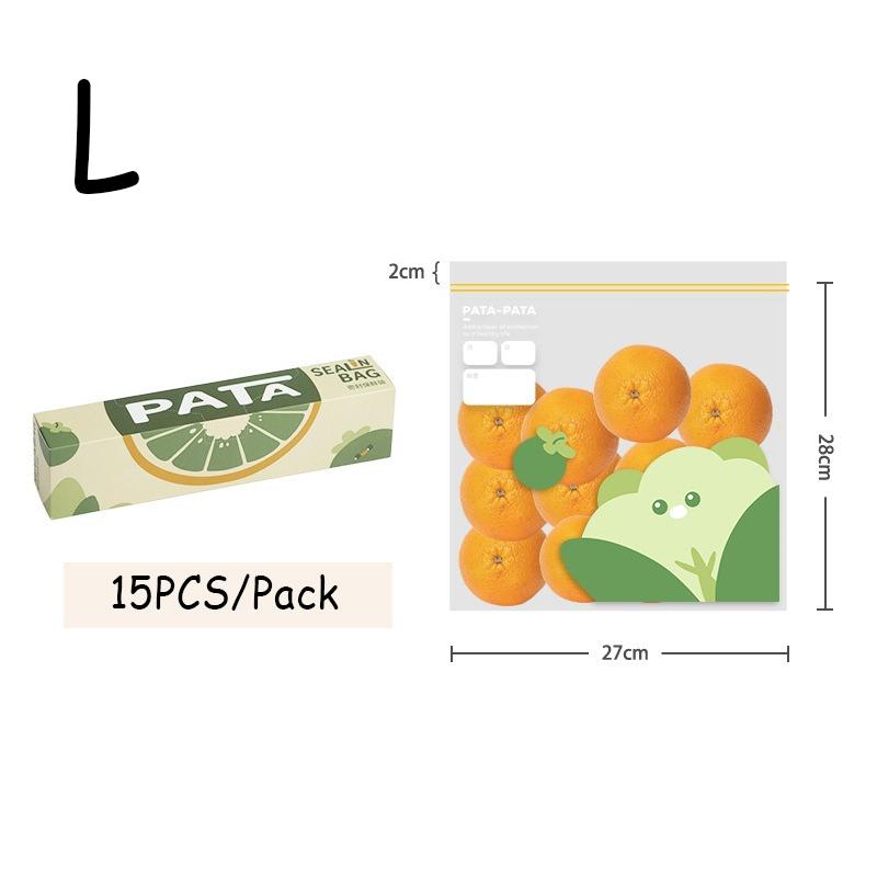 Reusable Zip Lock Bag Food Grade Transparent Storage Bag With Zipper Sealing Plastic Container Travel Freezer Camping Kitchen