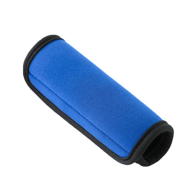 

Comfortable Neoprene Luggage Handle Wrapping Protective Cover for Baby Stroller And Luggage with Identification Feature синій