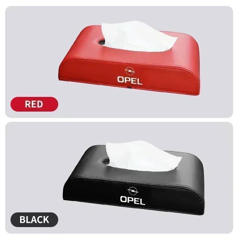Auto-Taschentuch-Aufbewahrungsbox Halter Kreativer Leder-Servietten-Organizer Für Opel Astra J Insignia Astra G Corsa Zafira B Mokka Vivaro