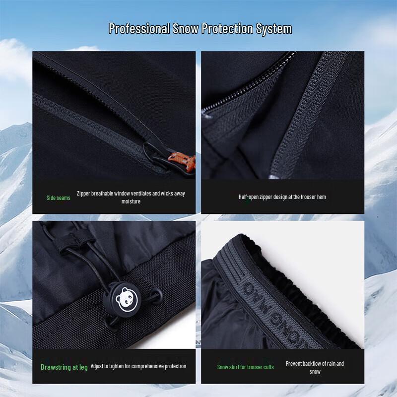CAMEL Unisex Winter Snowboard Pants
