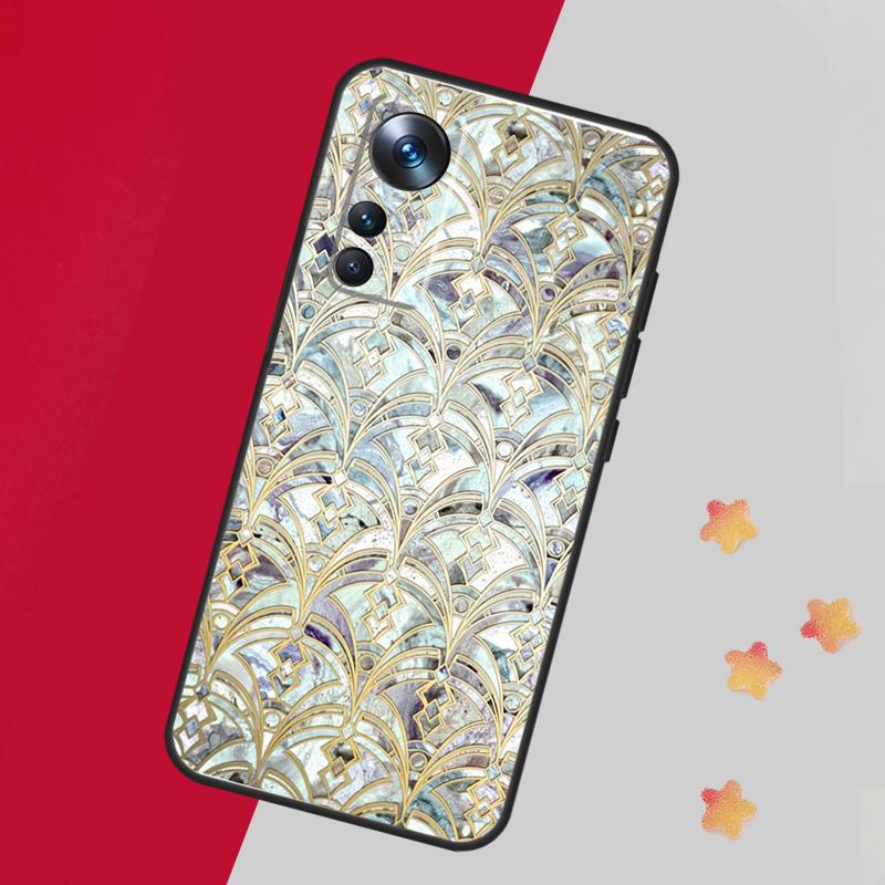 Gedämpfte Marokkanische Mosaikfliesen Für POCO F5 X3 X5 Pro F3 F4 M5s X4 GT Hülle Für Xiaomi 13 14 Pro 11T 12T 13T Pro 12 Lite 12X