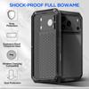Suitable Case for IPhone 18 Pro Max 4G 5G 2026 with Metal Heavy Duty 360 Full Body Shockproof Armour Protective Cover