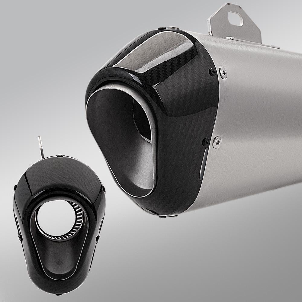 Ponteira de Escapamento Universal T155 para Motocicleta R3, Z650, CBR400, MT09, 703RR, 500F