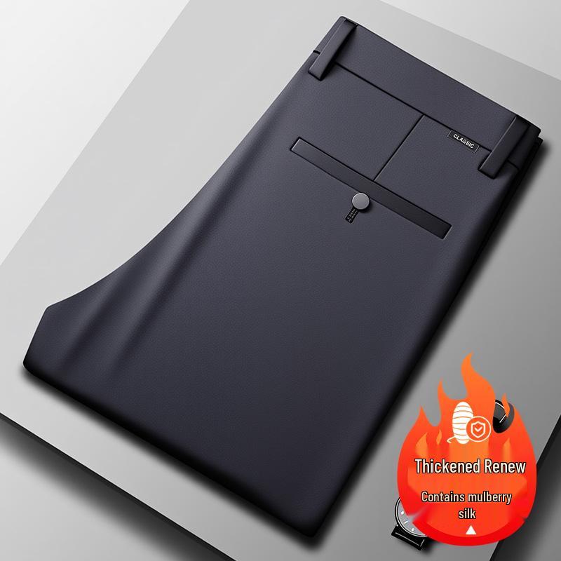 

Мужские брюки бизнес-кэжуал из высококачественного шелка тутового дерева – не требующие глажки, эластичные, прямого кроя для весны/лета 30 (Waist 2.3 ft) - Recommended for 110-120 lbs