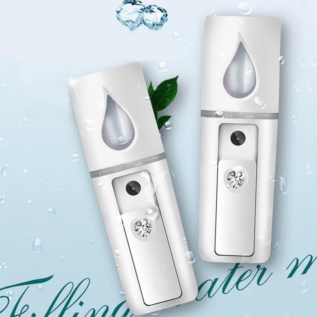Facial   20mL Face Humidifier Portable Cool Mist Facial Sprayer SPA Moisturizing Hydrating Face Sprayer USB Rechargeable Handy Mist Sprayer