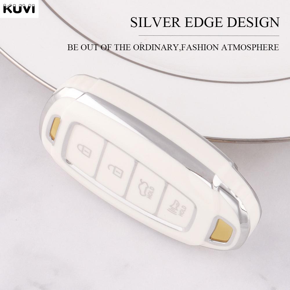 3 4 Buttons Tpu Car Key Cover Case Shell Fob For Hyundai I30 Ix35 Kona Encino Solaris Azera Grandeur Ig Accent Santa Fe Palisade