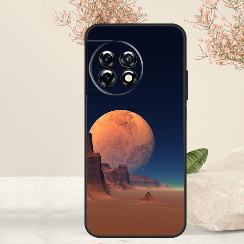 Moon Stars Space Case For OnePlus 15 13 12 11 13T 13R 12R 15R 10T 8T 10 Pro Nord 5 CE 4 3 2 Lite N20 N30 Cover