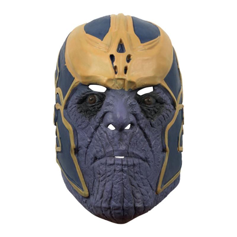 Maschera di Thanos Marvel Divertente Lattice Costume Copricapo Per Feste di Halloween Decorazioni