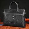 High Sense Large Capacity Business Handbag Men's Briefcase Soft Leather Men's Bag Shoulder Bag Crossbody Computer Bag