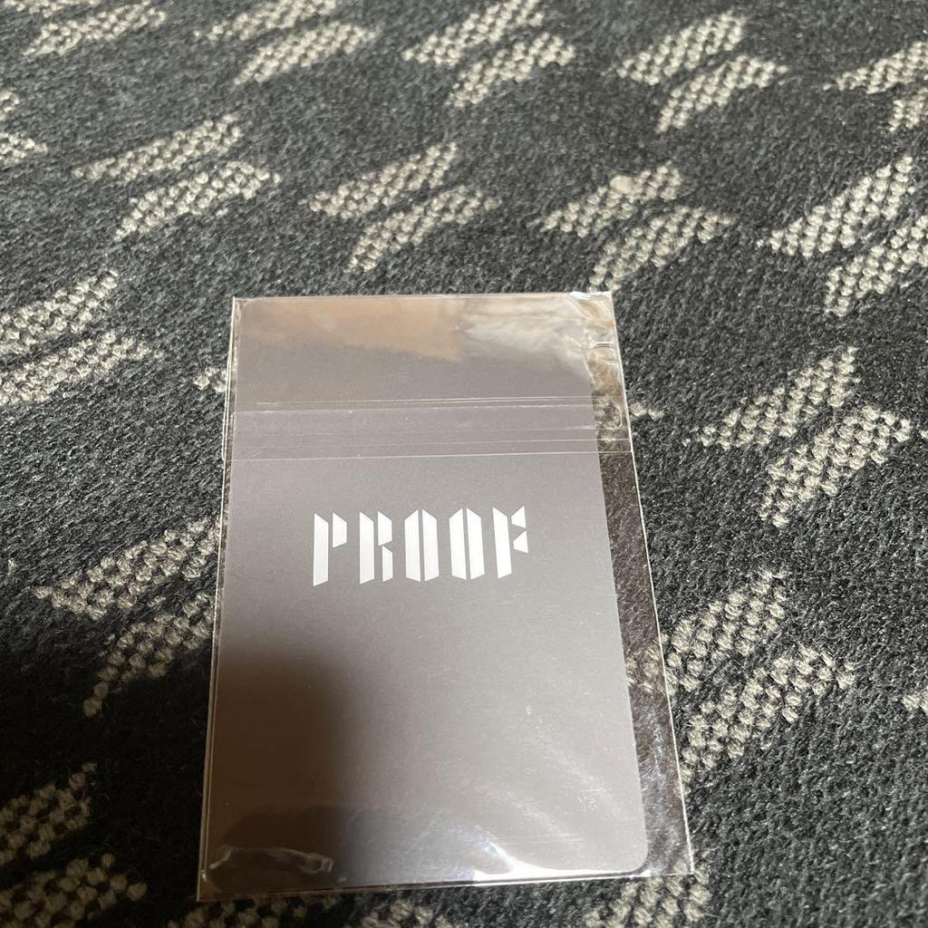[USED] BTS Proof Random Trading Card Yoongi