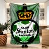 Club Santos Laguna Print Blanket - Soft & Comfortable, for Bedroom, Travel, Sofa, Home Decoration - Birthday Christmas Gift for Friend