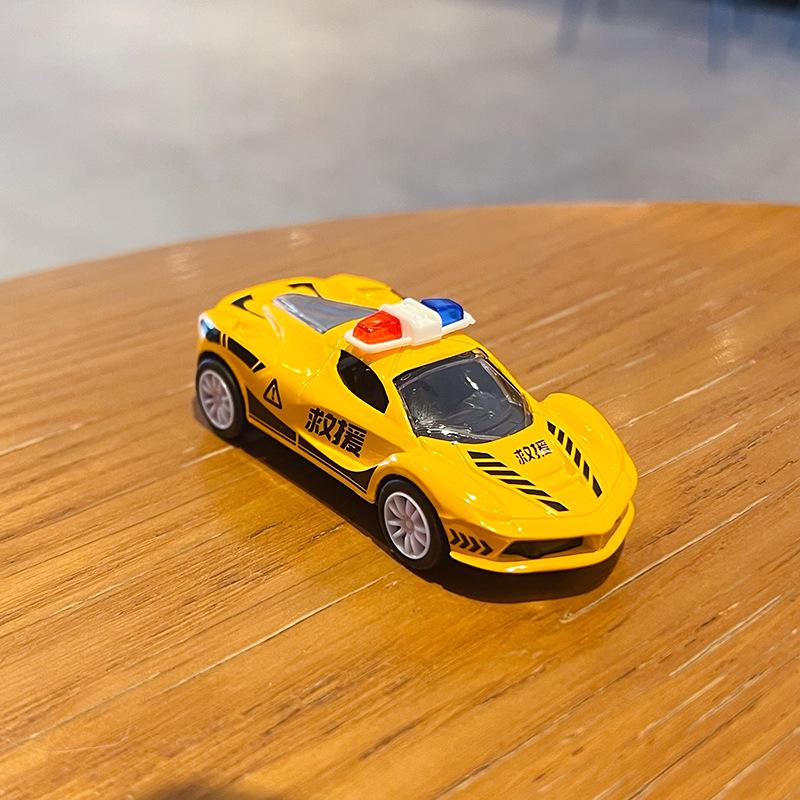 Creative Cartoon Sports Car Keychain: Couple Car Bag Pendant Ornament