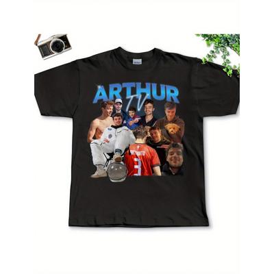 Unisex Vintage 80S Graphic T-Shirt Featuring The Arthur TV Show, Suitable for Men, Including Various Styles Like Graphic Tees And Tops, Perfect for