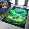 Japanese Anime Pokémon Bulbasaur Carpet for Living Room Bedroom Kid's Room Home Decor Area Rug Non-slip Mat Sofa Cloakroom Mat