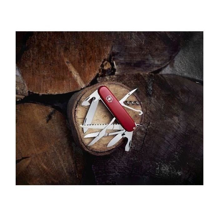 VICTORINOX - Couteau suisse - 12 fonctions - manche de 91 mm - Spartan - rouge