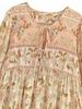 Autumn European and American Women's Cotton Print Tassel Bohemian Beach Long Sleeve Dress