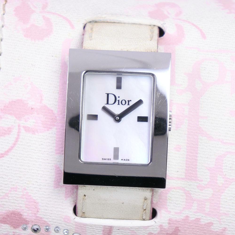 

Dior Maris Watches D78-109 White/pink White shellDial Stainless Steel/leather Quartz Women Used