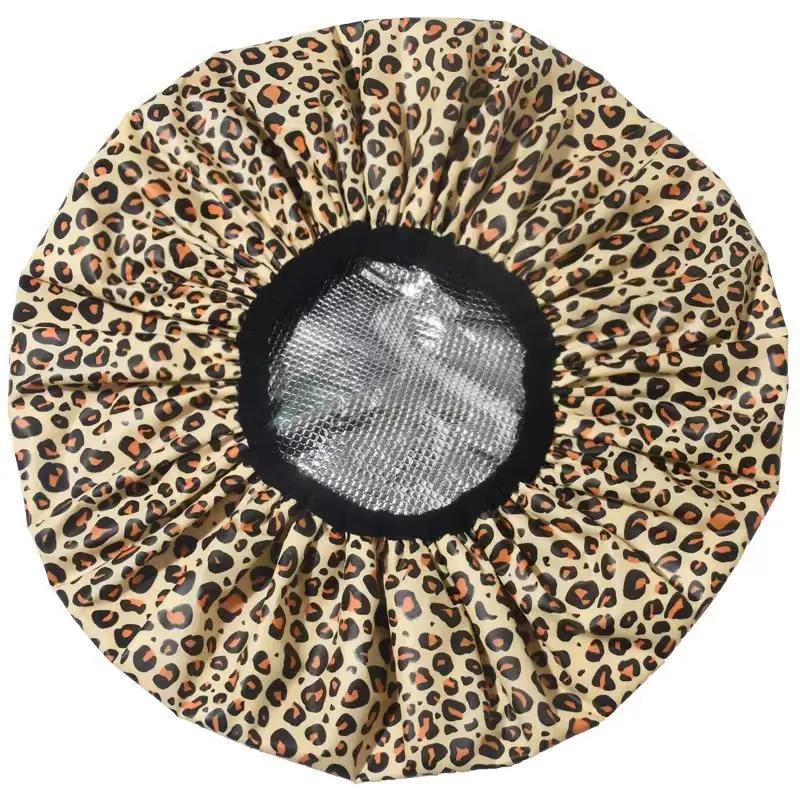 1PC Self-heating Tin Foil Hat Thickened Heating Steam Hair Mask Cap Portable Hair Salon Smooth Hair Oil Baking Cap