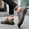 Men's Fashion Casual Leather Shoes Dress Shoes