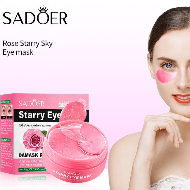 SADOER Rose Star Augenmaske Augenpflegemaske um die Augen