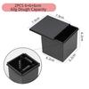 Non Stick Cube Croissant Mini Toast Box Mold Mini Pullman Loaf Pan with Square Lid Perforated Toast Box Water Cube Baking Tool
