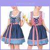 Oktoberfest Plain Dress Costume For Women Featuring Charming Vintage Style Design