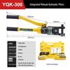 Manual Hydraulic Crimping Tool for Copper & Aluminum Lugs - Portable Electrician Wire & Cable Crimper YQK-70120240300