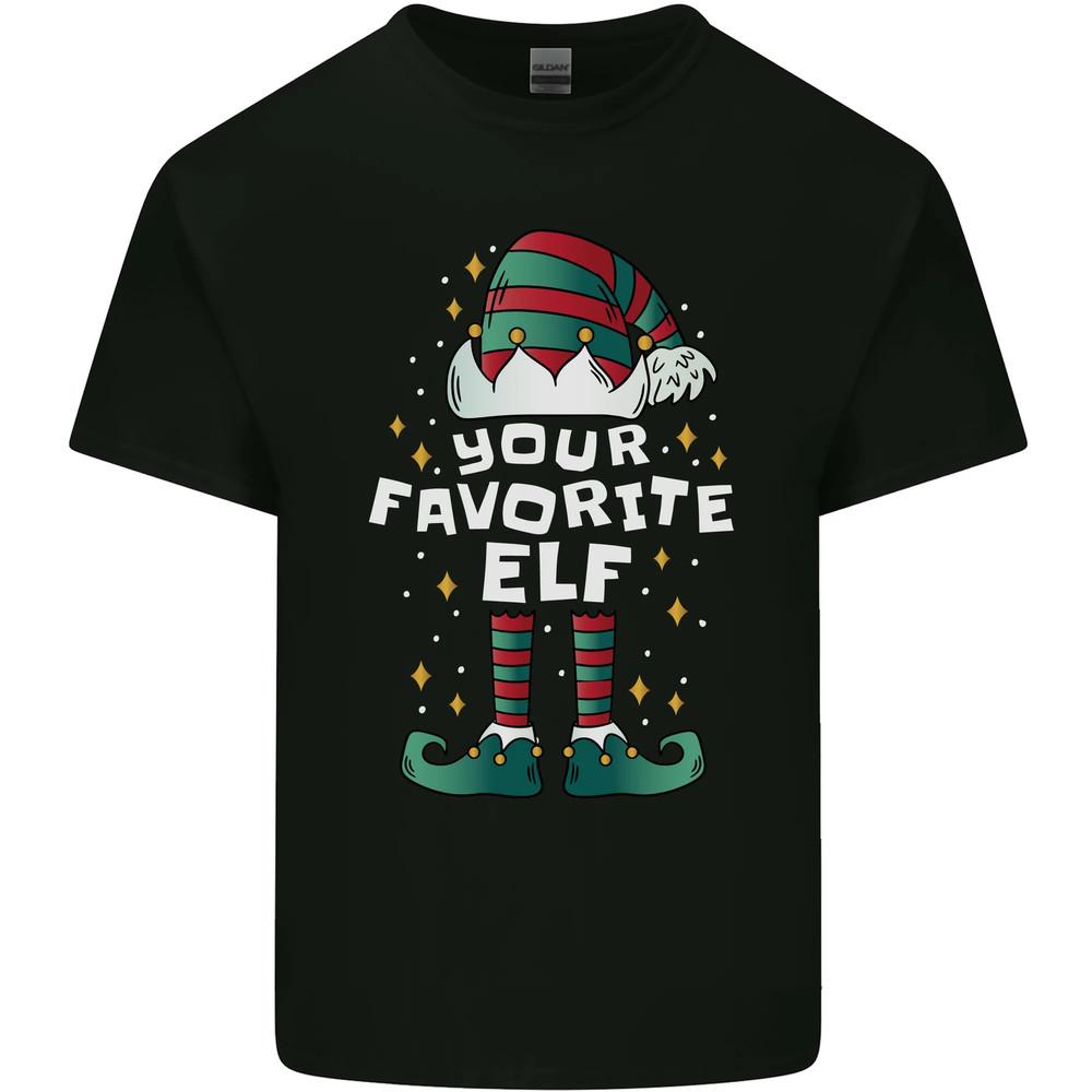 

Your Favourite Elf Funny Christmas Xmas Kids T-Shirt Boys Girls 4XL