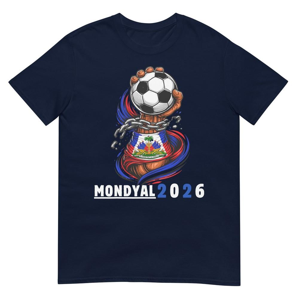 Haiti 2026 World Soccer Fan Haitian Football Pride Ayiti Tshirt S