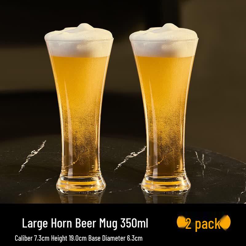 Large Capacity Glass Beer & Beverage Mug