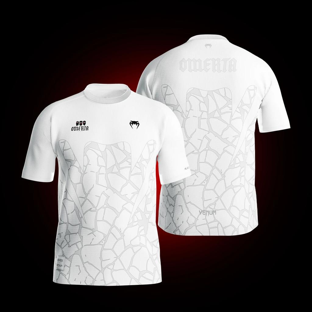 Nuova maglia da calcio Omerta tedesca, maglia da allenamento da uomo stampata, maglietta sportiva traspirante con scollo a girocollo