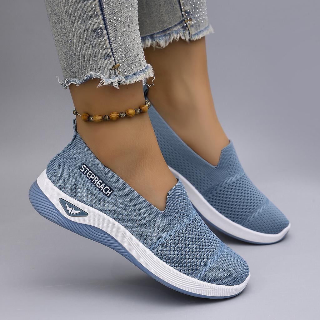 Damen Sommer atmungsaktive Mesh Ballerinas Damenschuhe Freizeitsneaker Schuhe, Ausverkauf kostenloser Versand