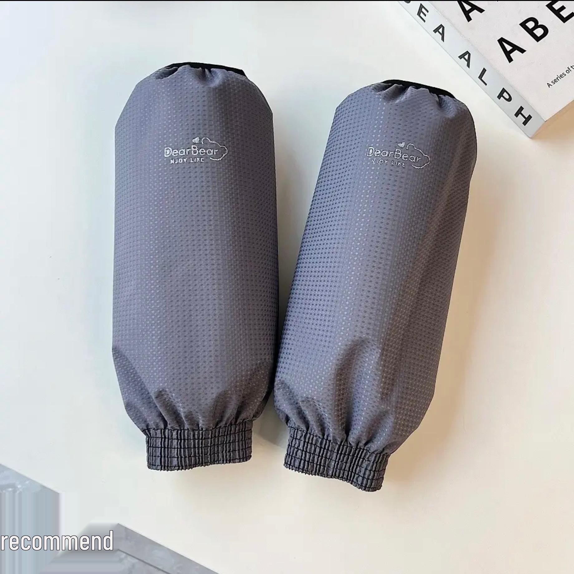 Водонепроницаемые ребристые вафельные кухонные нарукавники Осень/Зима - Маслостойкие, Пятностойкие, Износостойкие, Большого размера.