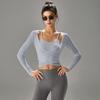 Women's Spring 2026 Yoga & Fitness Two-Piece Set - Cover-Up Training Gear