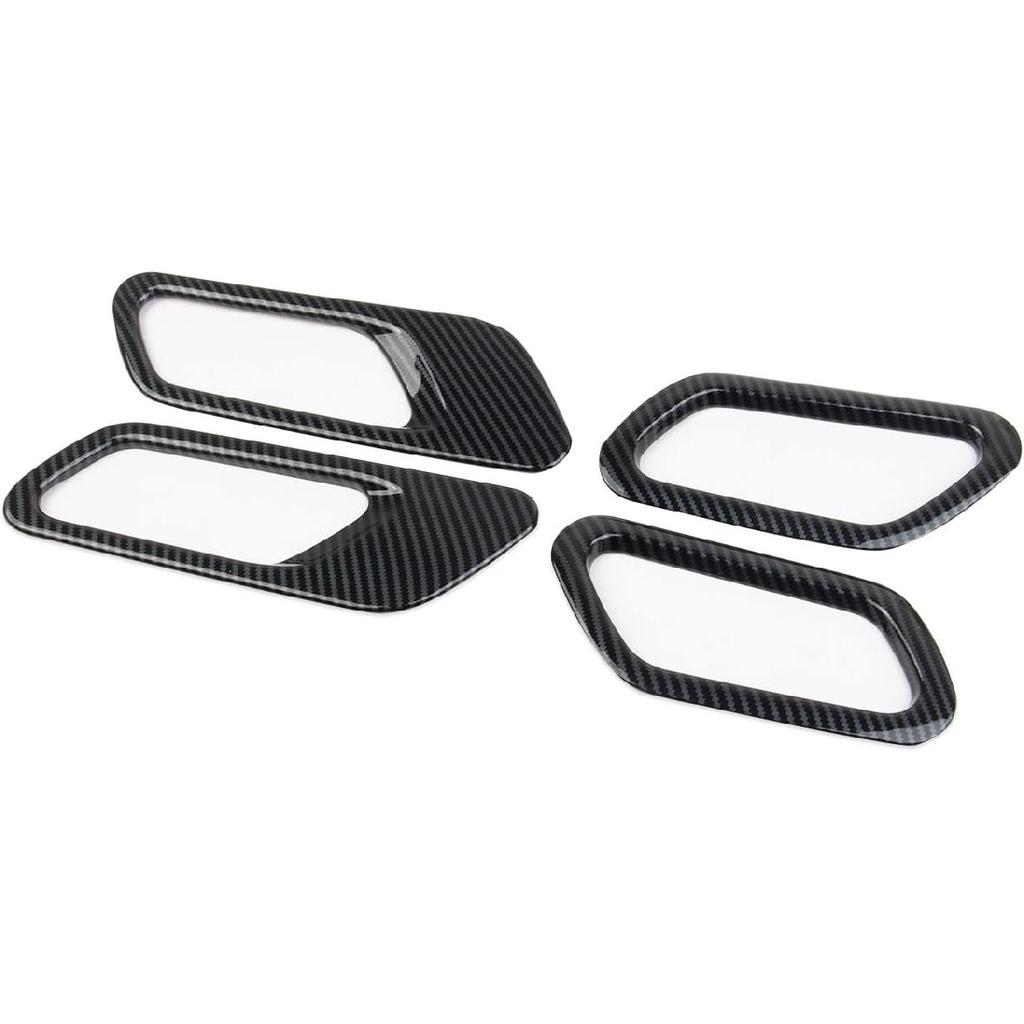 Carbon Fiber Inner Door Handle Cover Trim for 2022-2025 Nissan Pathfinder