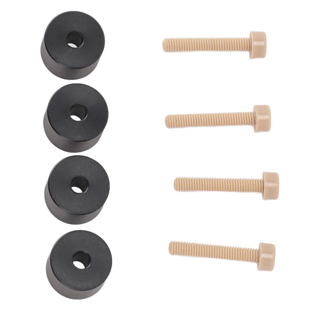 3D Printer Hotbed Column High Temperature Resistant PEEK Bed Mounts with Screws for VORON 2.4