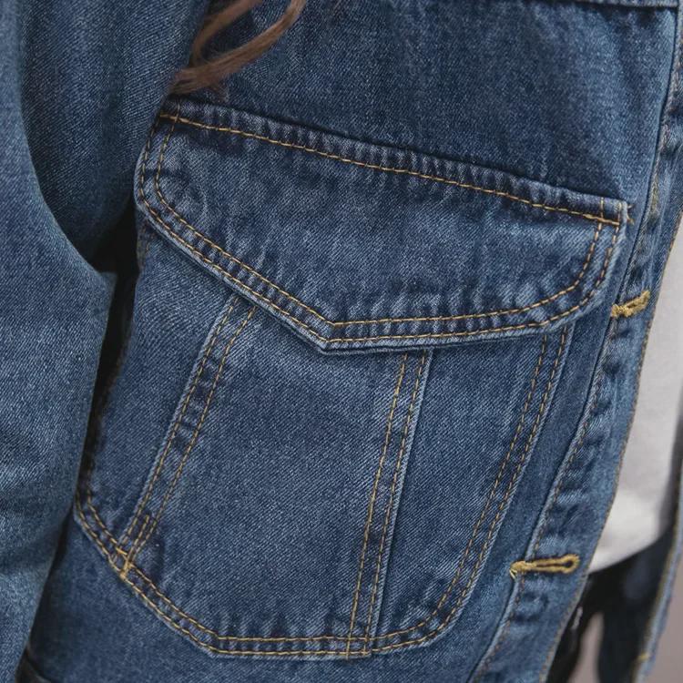 2022 Spring/Autumn Women's Loose Plus Size Korean BF Denim Jacket