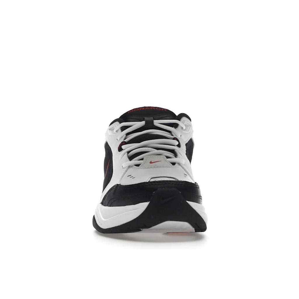 Nike Air Monarch IV White Black Red Unisex Sneakers Varsity-Red 415445-101