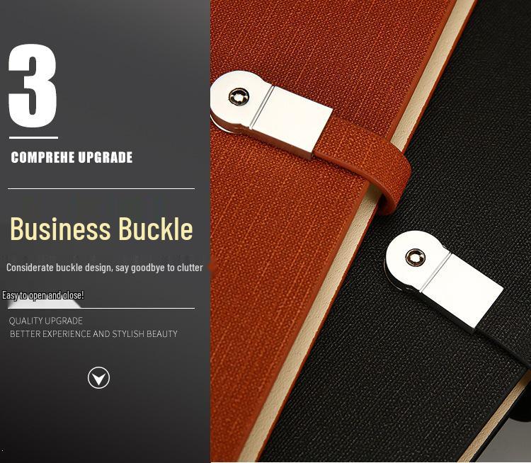 Custom Business Meeting Loose-Leaf Notebook Gift Set