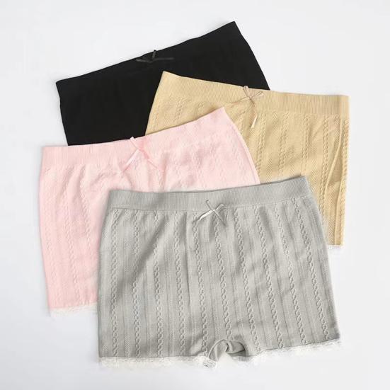 Women Briefs Breathable Flexible Elastic Lace Seamless Inside Wearing Polyester Protection Safety Ladies Briefs Summer Accessories