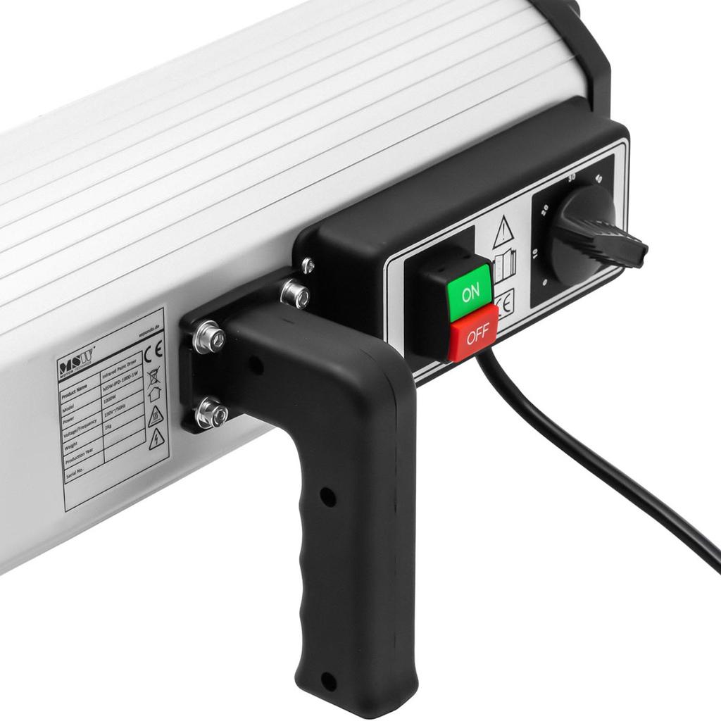 Infrared Workshop Lamp For Bodywork Painting 30100C 1000 W