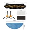 For Cecotec For Conga M50 /M50 For X-Treme Robotic Vacuum Cleaner 1 Set  Main Side Brush/Filter/Mop Parts Set