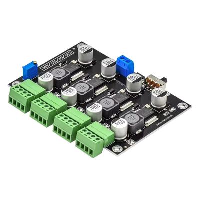 High Efficiency MultiChannel Switching Power Module 5V To 40V Input 3.3V 5V 12V Adjustable Output For Electronic Project