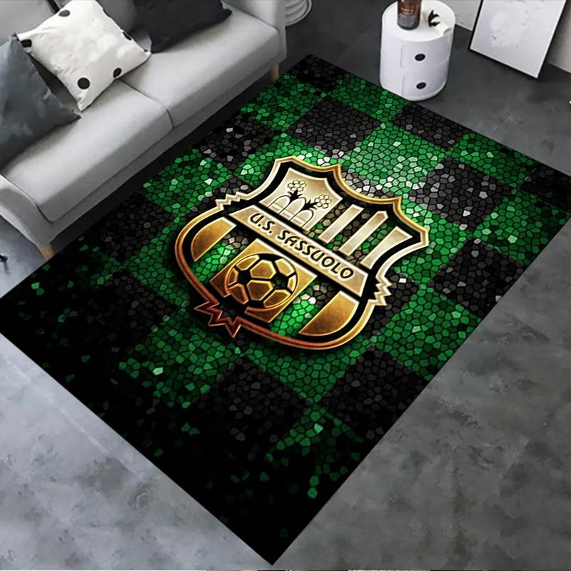 Unione Sportiva Sassuolo Calcio Carpet Rug for Living Room Bedroom Home Sofa Decoration,Kids play Non-slip Floor Mat