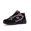 Stray Rats x New Balance 991 Made in England Black Purple Men Sneakers Grey M991SRP