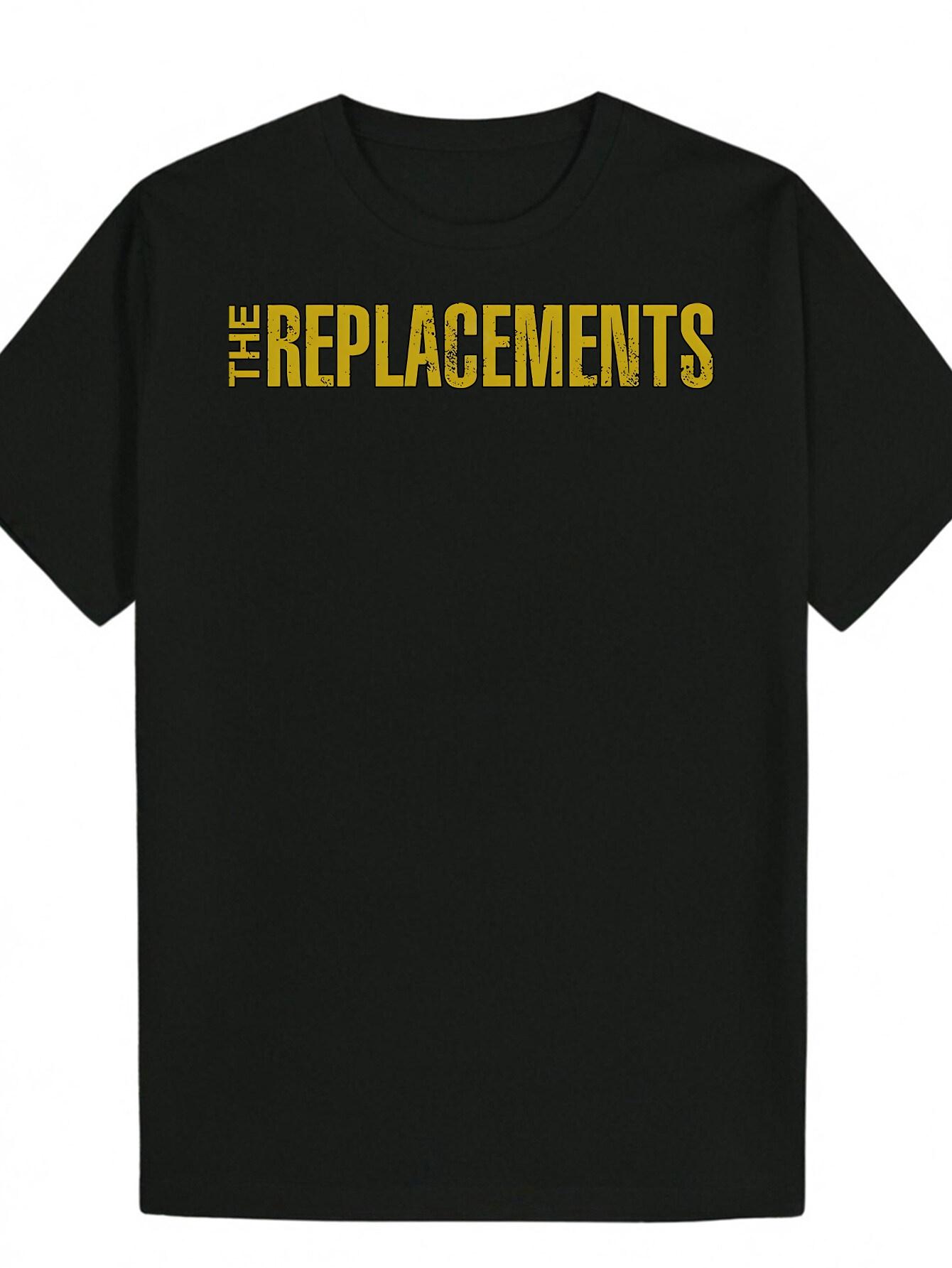 Casual Summer T-shirt - THE REPLacements Graphic Tee M