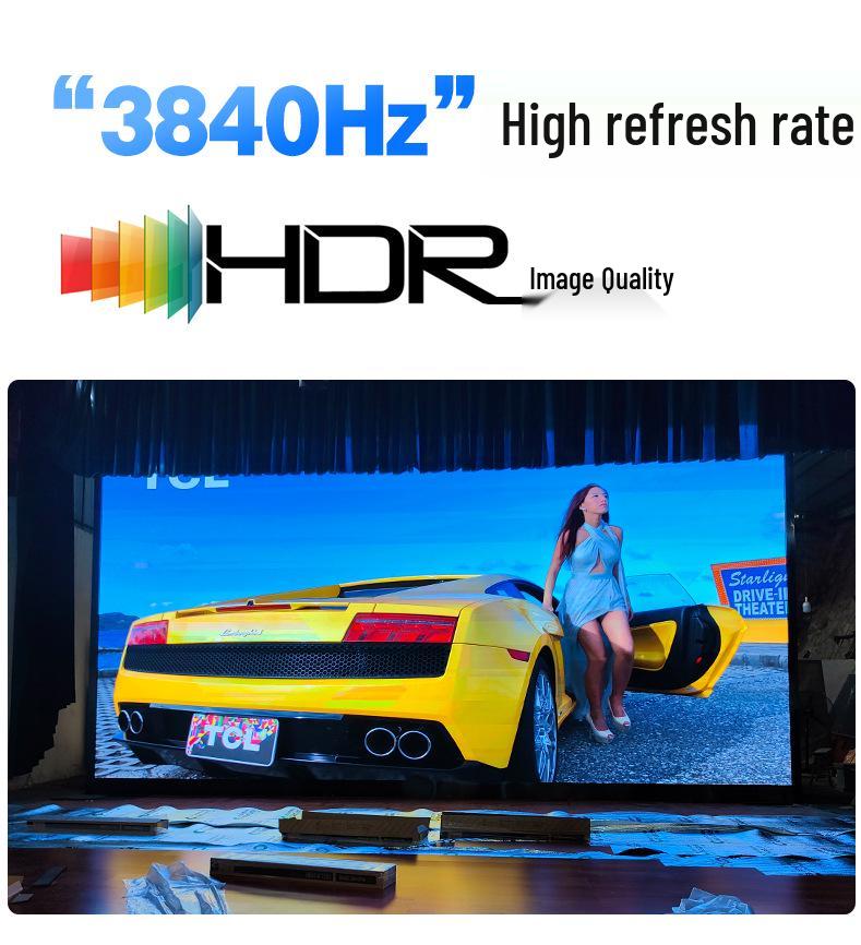 Indoor LED Display Screen P2.5 - Full Color, High Refresh Rate for Conferences, Exhibitions, and Stage Live Broadcasts