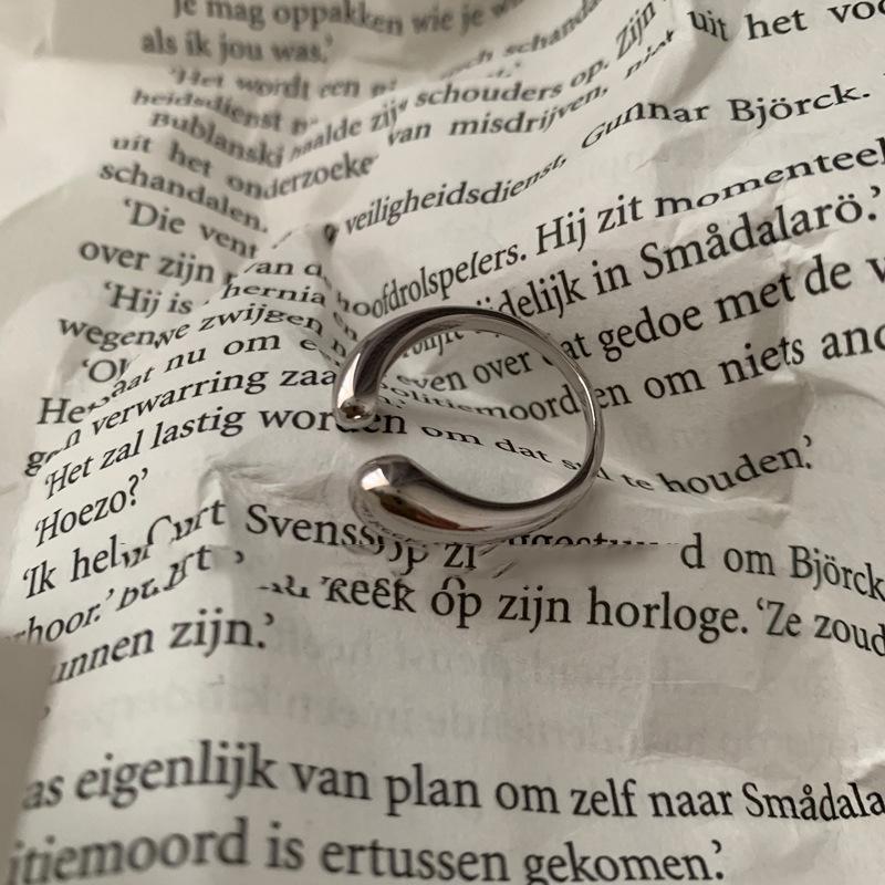 

Minimalist Copper Upscale Ring For Women With Elegant Geometry And Adjustable Options Size J2828