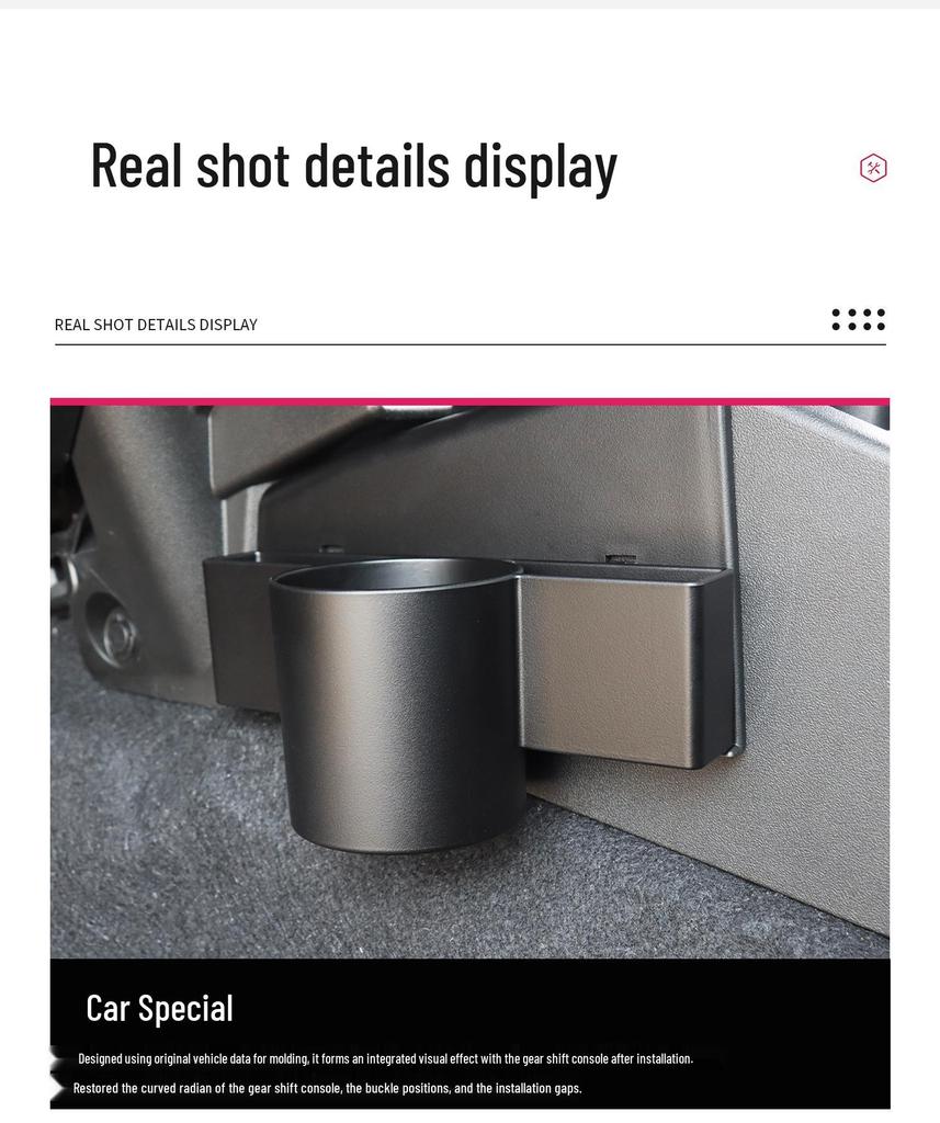 2023-2026 Jimny 5-Door Gear Shift Storage Box