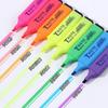 4/8 Pcs/set HighlighterChisel Tip Marker Pen4/6/8 Assorted Pastel Colors for Extra Long Marking Performance Charming Stationery